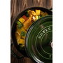 Staub Cocotte ronde 24 cm vert foncé 40509-356-0