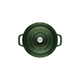 Staub Cocotte ronde 24 cm vert foncé 40509-356-0