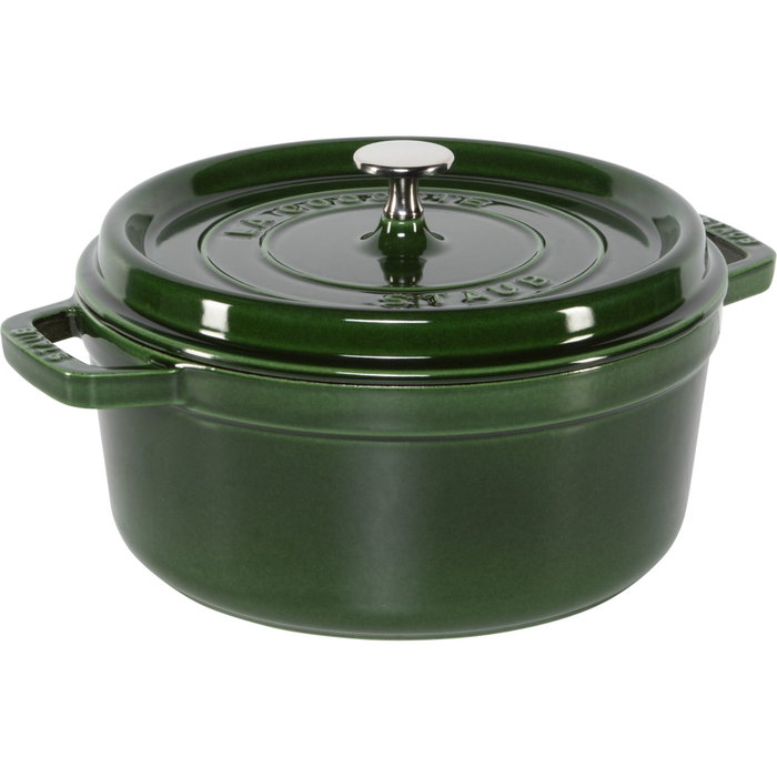 Zwilling Staub Rôtissoire ronde 24cm verte Zwilling Staub Rôtissoire ronde 24cm verte