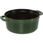 Zwilling Staub Rôtissoire ronde 24cm verte