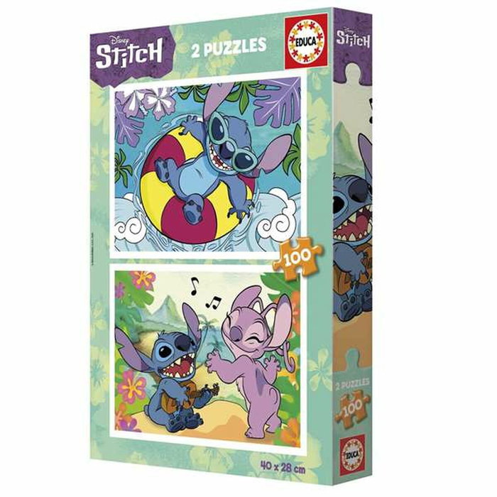 Set de 2 Puzzles Stitch 100 Pièces Set de 2 Puzzles Stitch 100 Pièces