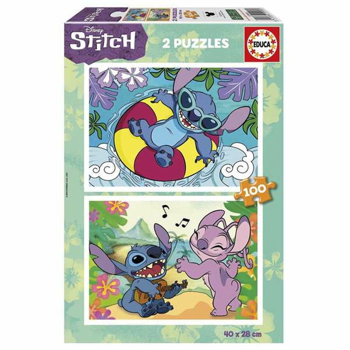 Set de 2 Puzzles Stitch 100 Pièces Set de 2 Puzzles Stitch 100 Pièces