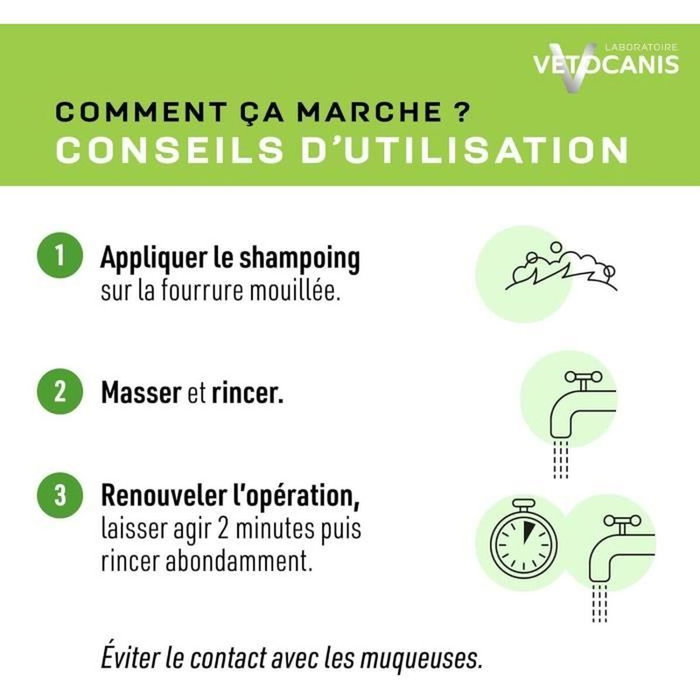 Vetocanis Shampoing Hydratant pour Chien 300 ml Vetocanis Shampoing Hydratant pour Chien 300 ml