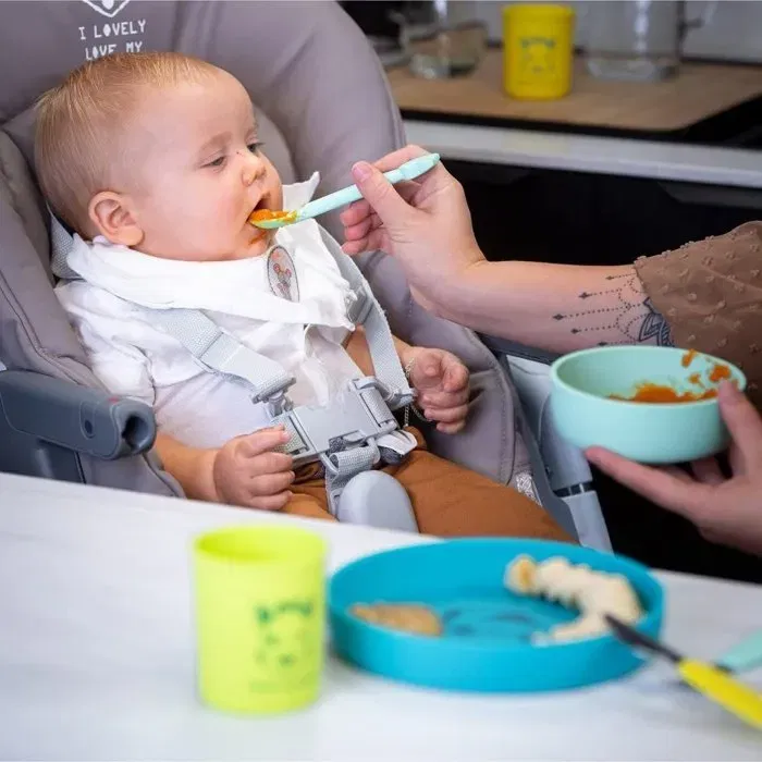 Sophie La Girafe Assiette en Silicone pour Bébé, Antidérapante, Sans BPA, Compatible Lave-vaisselle et Micro-ondes