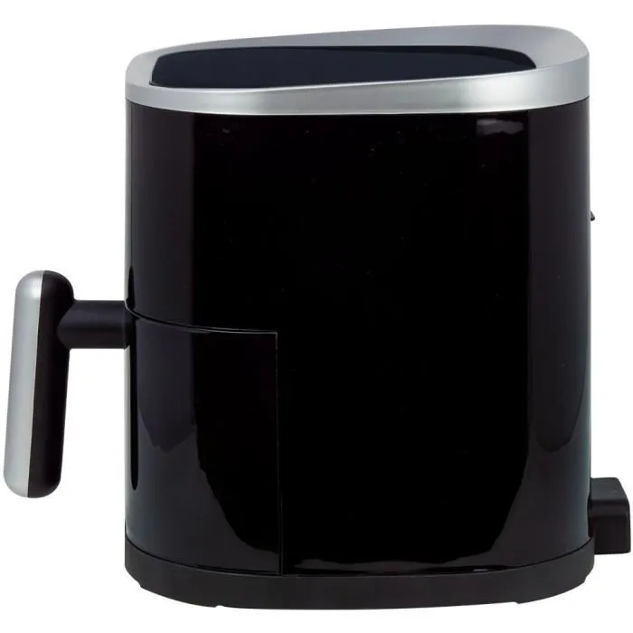 Jocca 2219p Friteuse sans huile air fryer numérique 4L 1400W 9 programmes automatiques écran tactile LED Noir 26 x 35 x 29 cm