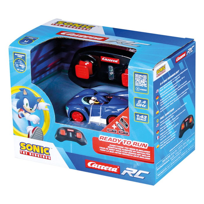 Sonic the Hedgehog voiture télécommandée RC 1/43 2,4GHz Mini Sonic