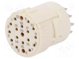HARTING Connecteur M23 femelle 19 broches (3+16) 100V