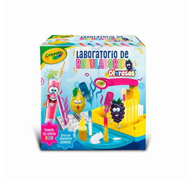 Crayola - Laboratoire de marqueurs parfumés néon - Créez vos couleurs ! - 30 x 14 x 30 cm - Langue du produit : Espagnol