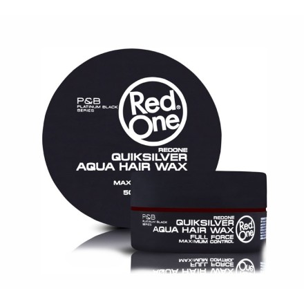 Red One Quicksilver Aqua Hair Wax 50ml Red One Quicksilver Aqua Hair Wax 50ml