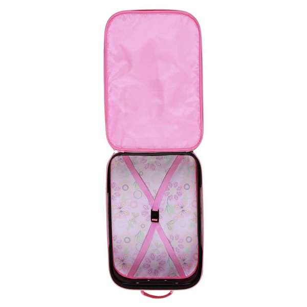 Karactermania Valise à roulettes soft 3D Minnie Mouse Kitten 52 x 33 x 17 cm (Cabine) - Rose