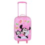 Karactermania Valise à roulettes soft 3D Minnie Mouse Kitten 52 x 33 x 17 cm (Cabine) - Rose