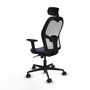 Piqueras y Crespo Chaise de Bureau 2D036N2 Gris foncé