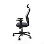 Piqueras y Crespo Chaise de Bureau 2D036N2 Gris foncé