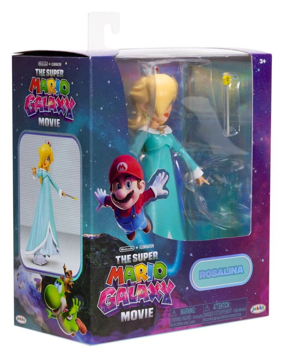 Super Mario Galaxy, le film figurine Rosalina 13 cm