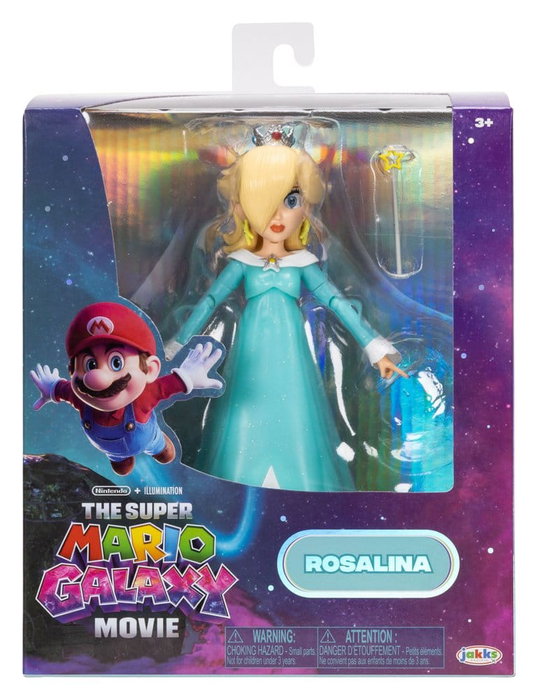 Super Mario Galaxy, le film figurine Rosalina 13 cm