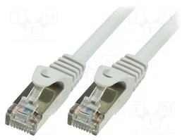 LOGILINK Cordon de raccordement Cat 5e SF/UTP 1m RJ45