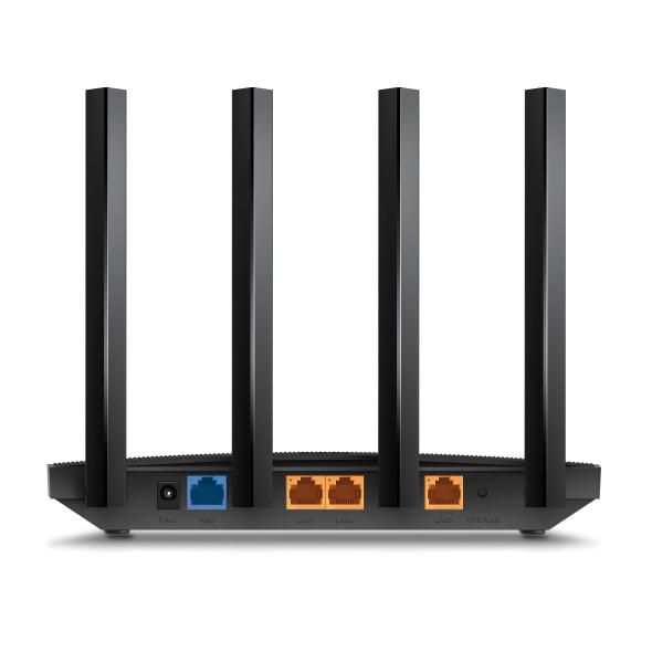 TP-Link Archer AX12 - Routeur Wi-Fi 6 Dual-Band (AX1500) - Jusqu'à 1,5 Gbps, 4 Antennes Externes, Ports Gigabit Ethernet, Sécurité WPA3, Installation Facile