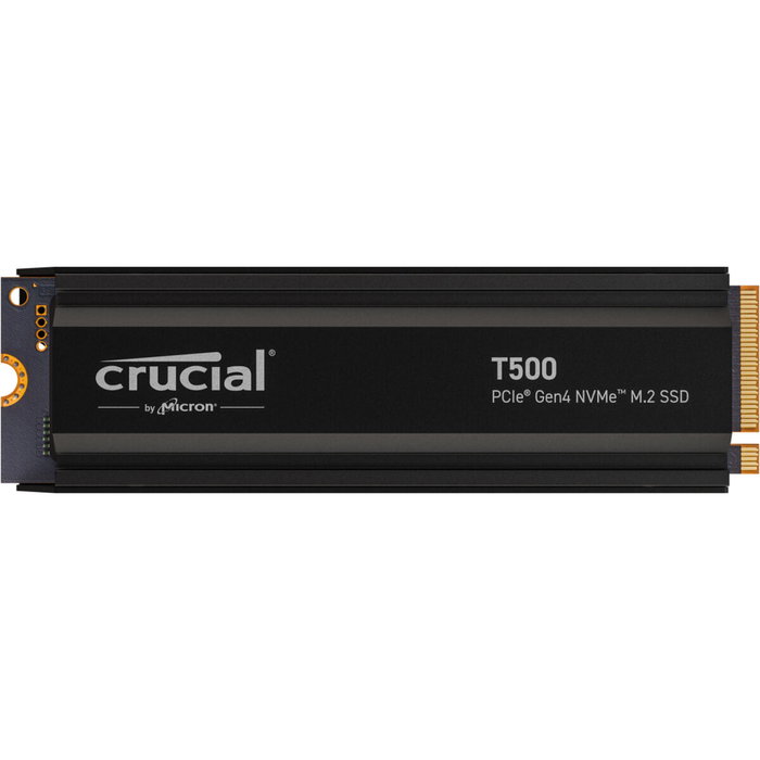 Crucial T500 1 To SSD M.2 NVMe Gen4 avec dissipateur