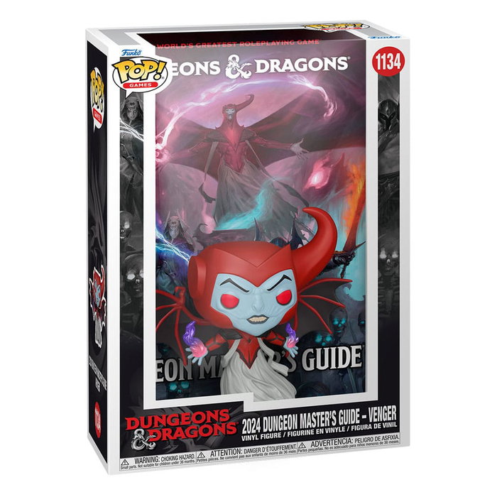 Funko POP! Book Cover Venger - Dungeons & Dragons 2024 Dungeon Master's Guide Funko POP! Book Cover Venger - Dungeons & Dragons 2024 Dungeon Master's Guide