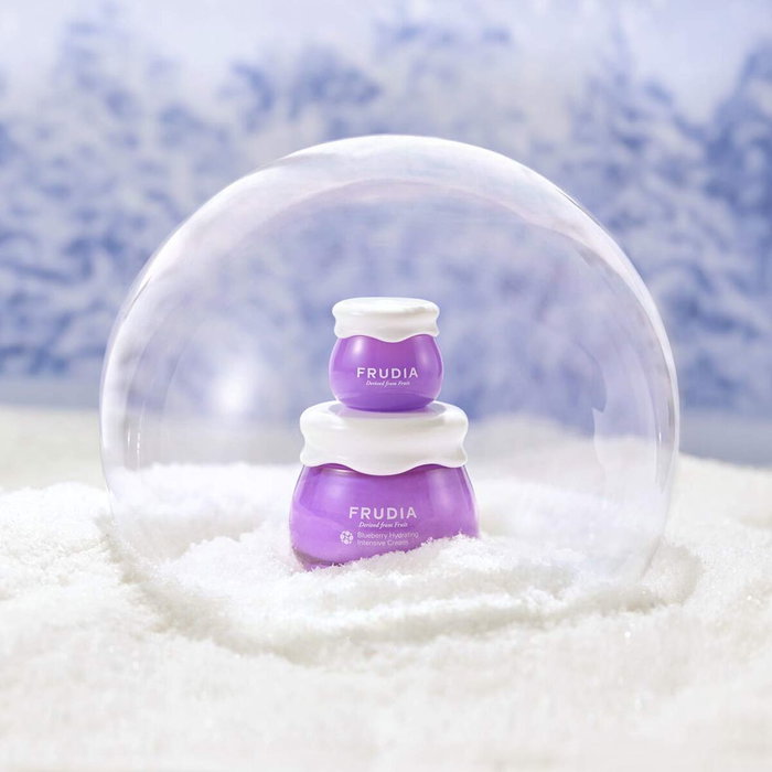 Frudia Crème Visage Hydratation Intense Myrtille Delivered From Fruit 10 g - Soin Peau Femme