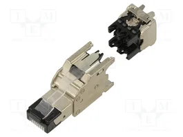 PANDUIT Connecteur RJ45 mâle blindé Cat 6a 8p8c