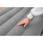Bestway Lit gonflable 1 personne Tritech avec pompe intégrée - 191x97*46 cm - Oreiller intégré - Surface floquée - Usage intérieur