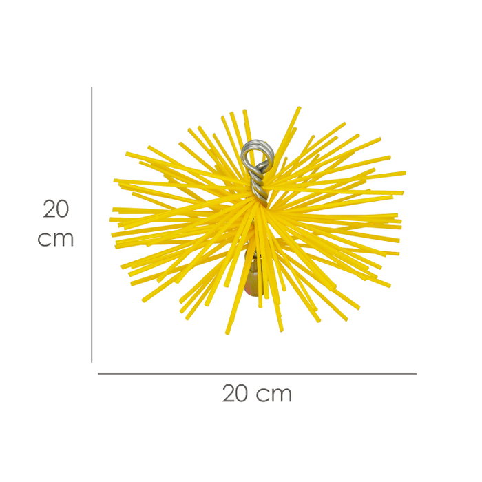 WOLFPACK LINEA PROFESIONAL Brosse de débouchage nylon 200mm M12 WOLFPACK LINEA PROFESIONAL Brosse de débouchage nylon 200mm M12