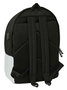 Safta Sac à dos double pour ordinateur portable 15,6" avec chargeur USB Real Madrid 1er équipement 24/25 - 31x44x18 cm