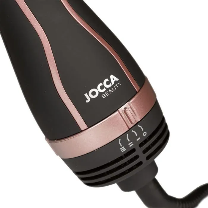 Jocca Brosse Soufflante Volume 1567 avec Revêtement Céramique, 1200-1300 W, Cordon Pivotant 360°, 3 Niveaux de Chaleur, Sèche-Cheveux à Air Chaud
