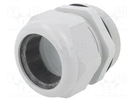 FIBOX Presse-étoupe M63 avec filetage étendu, gris