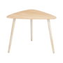GIFTDECOR Mesa Centro Triangulo Natural Blanco
