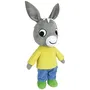Jemini Peluche Trotro Âne en Doudou 57 cm - Grand Doudou Doux et Moelleux pour Enfants - Personnage Célèbre