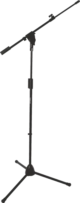 QUIKLOK Soporte Microphone Jirafa Telescopique 500 Professional - Perche Télescopique, Hauteur Réglable 1000-1760 mm, Acier, Pliable