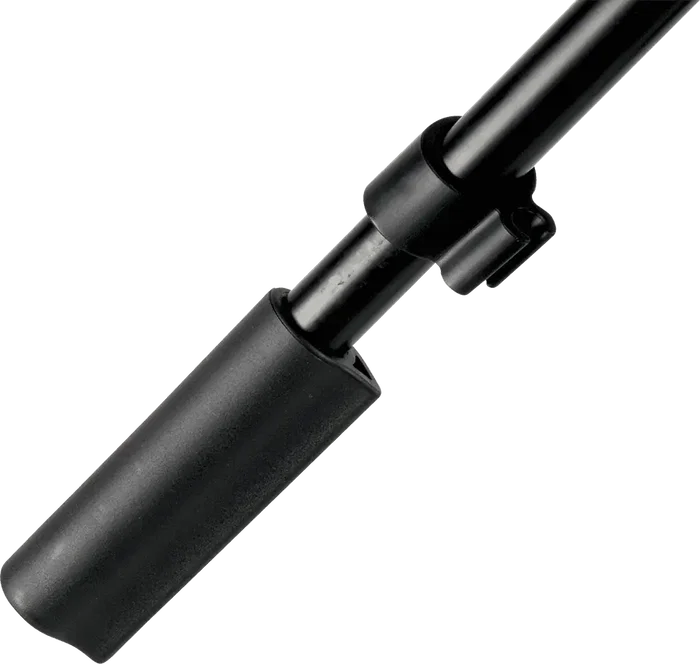 QUIKLOK Soporte Microphone Jirafa Telescopique 500 Professional - Perche Télescopique, Hauteur Réglable 1000-1760 mm, Acier, Pliable