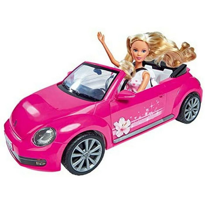 Simba Toys Steffi Love VW Beetle Cabriolet Rose