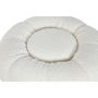 Repose-pied Home ESPRIT Blanc Polyester Métal 65 x 65 x 35 cm
