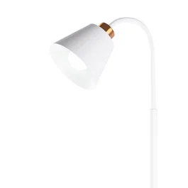 Wayne Lampe sur pied droite SKD-F020-W, style nordique moderne, douille E27 pour LED, pour salon, salle à manger, chambre