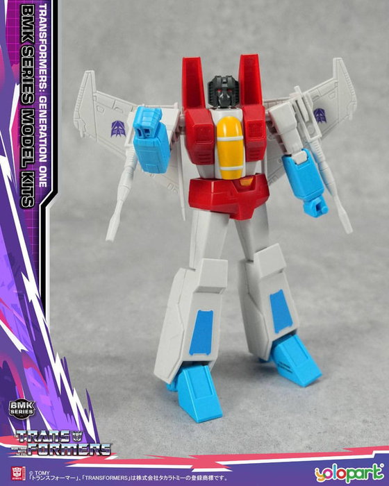 Transformers Generation One figurine Model Kit BMK Series Starscream 16 cm
