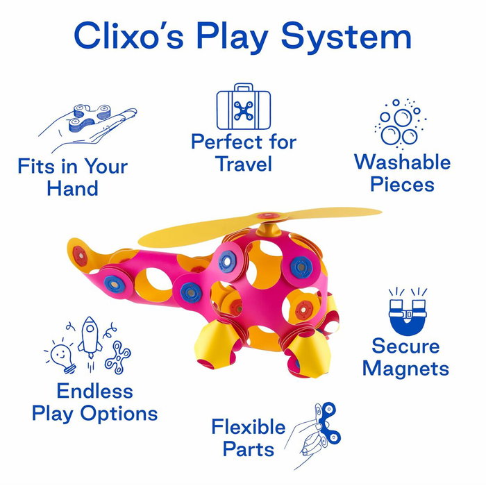 Gipsy Toys Crew Pack CLIXO - Rose/Jaune Gipsy Toys Crew Pack CLIXO - Rose/Jaune