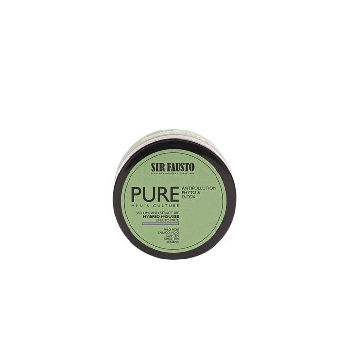 Sir Fausto Cera Hybrid Mousse - Effet Mat - Cire coiffante pour volume et flexibilité - Pour cheveux fins et ondulés - 100 ml Sir Fausto Cera Hybrid Mousse - Effet Mat - Cire coiffante pour volume et flexibilité - Pour cheveux fins et ondulés - 100 ml