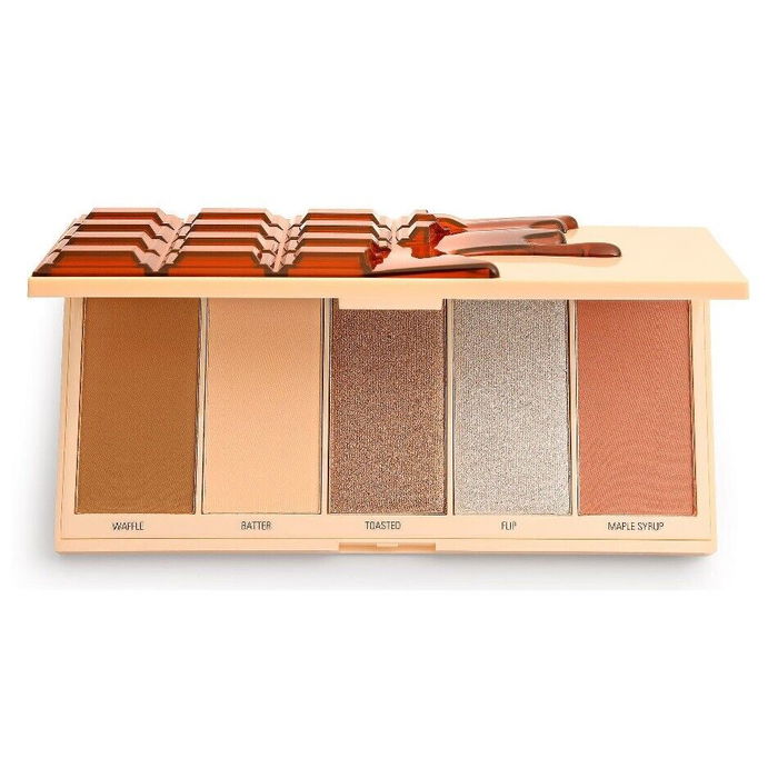 I Heart Revolution Palette de Maquillage Visage Mise en Évidence Chocolate Gaufre - 5 Nuances - 18 g I Heart Revolution Palette de Maquillage Visage Mise en Évidence Chocolate Gaufre - 5 Nuances - 18 g