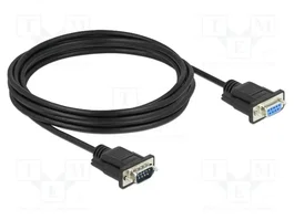 DELOCK Câble D-Sub 9pin RS232 4m