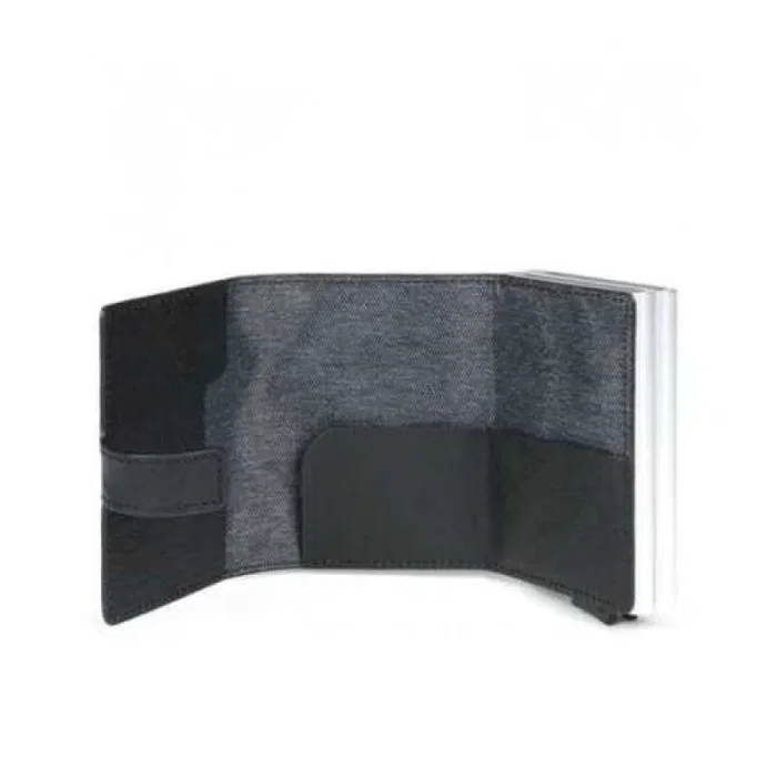 Piquadro Porte-cartes en cuir Noir Unisexe Piquadro Porte-cartes en cuir Noir Unisexe