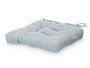 GIFTDECOR Set de 2 coussins pour chaise bleu 40x40cm (Lot de 6)