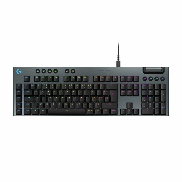 Logitech G G915 X Clavier Gamer Filaire AZERTY Noir Switches Tactiles Logitech G G915 X Clavier Gamer Filaire AZERTY Noir Switches Tactiles