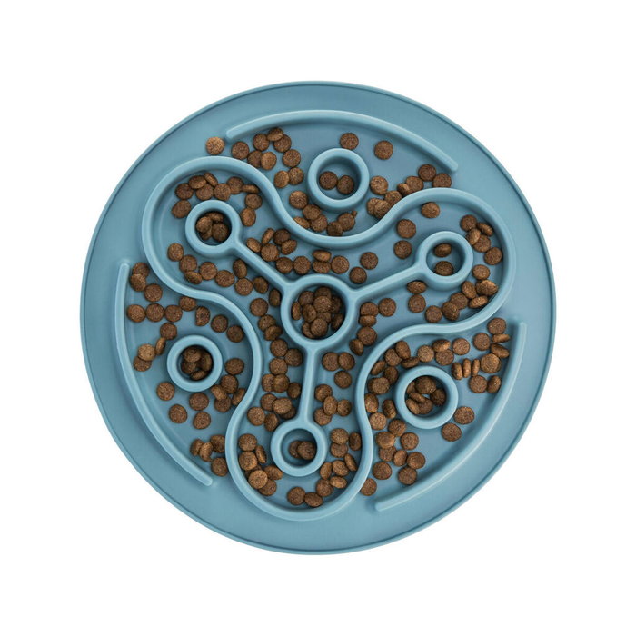 Mangeoir pour animaux Trixie Bleu TPE Ø 28 cm Mangeoir pour animaux Trixie Bleu TPE Ø 28 cm