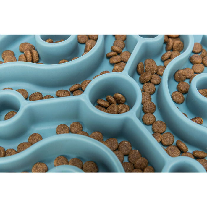 Mangeoir pour animaux Trixie Bleu TPE Ø 28 cm Mangeoir pour animaux Trixie Bleu TPE Ø 28 cm