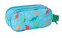 Safta Portatodo Double 3D Dinosaure - Boîte de Rangement pour Jouets - 21 x 8 x 6 cm - Enfant 3 Ans et Plus
