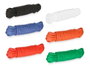 Arte Regal Corde à Linge en Plastique 10 m x 6 mm Lot de 6 Couleurs Assorties (Bleu, Blanc, Orange, Rouge, Vert, Noir) (Set de 24)