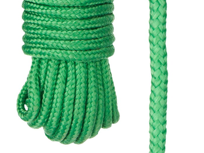 Arte Regal Corde à Linge en Plastique 10 m x 6 mm Lot de 6 Couleurs Assorties (Bleu, Blanc, Orange, Rouge, Vert, Noir) (Set de 24)